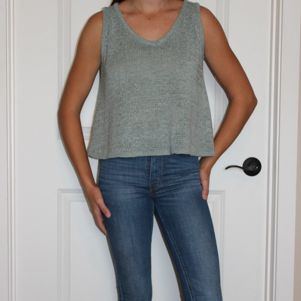 aqua knit tank